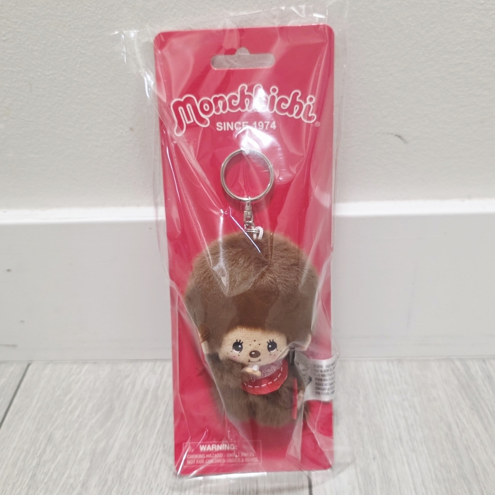 Monchhichi Classic Plush Keychain